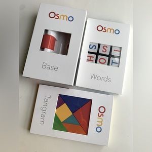 Osmo Starter Kit Original - for iPad COMPLETE - Used -W/base, Tangram & Words